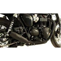 Remus 2018 Triumph Bonneville T 120 Bonneville (Euro 4) Tapered Black Slip On - Left Side