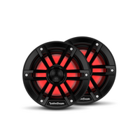 Rockford Fosgate M1 6in. Color Optix Marine 2-Way Speakers (Pair) - Black