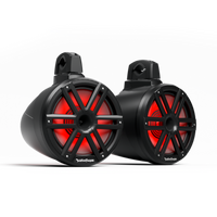 Rockford Fosgate M2 10in. Color Optix 2-Way Horn Loaded Tower Speakers (Pair) - Black