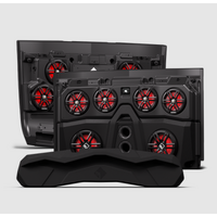 Rockford Fosgate 18+ Polaris Ranger Crew Front & Rear Audio Roof