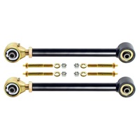 RockJock TJ/LJ Johnny Joint Adjustable Control Arms Rear Upper Adjustable Greasable Pair