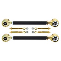 RockJock TJ/LJ Johnny Joint Adjustable Control Arms Rear Upper Double Adjustable Greasable Pair