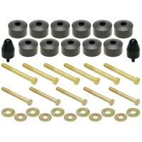 RockJock TJ/LJ/YJ Body Lift Kit 1in Lift w/ Hardware