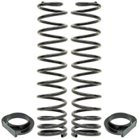 RockJock JL Front Coil Springs 4in Lift w/ Urethane Isolators Pair