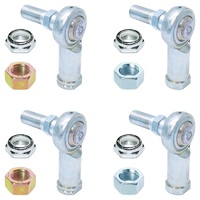 RockJock Adjustable Sway Bar End Link Rod End Pack for Aluminum Arms Heim Style