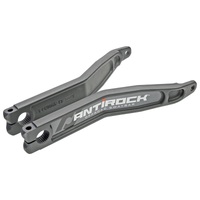 RockJock Antirock Forged Chromoly Sway Bar Arms 15.2in Long 2.5in Offset w/ Stickers Pair