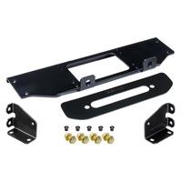 RockJock JL/JT Winch Plate Kit Steel Bumper