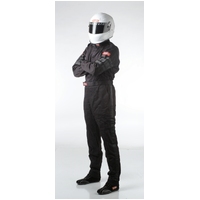 RaceQuip Black SFI-1 1-L Suit - Small