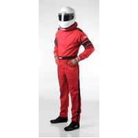 RaceQuip Red SFI-1 1-L Suit - Medium Tall