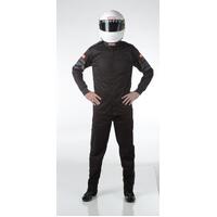 RaceQuip Black SFI-1 1-L Jacket - Small