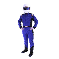 RaceQuip Blue Chevron-1 Suit - SFI-1 Large