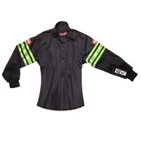 RaceQuip Green Trim SFI-1 JR. Jacket - KMedium