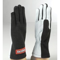 RaceQuip Black Basic Race Glove - X-Large