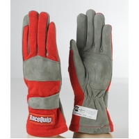 RaceQuip Red 1-Layer SFI-1 Glove - Small