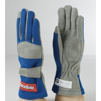 RaceQuip Blue 1-Layer SFI-1 Glove - Small