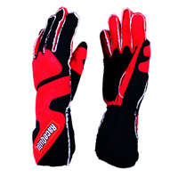 RaceQuip SFI-5 Red/Black Small Outseam w/ Closure Glove