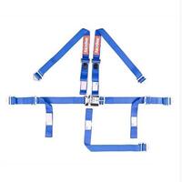 RaceQuip Blue JR. L & L 5pt Harness