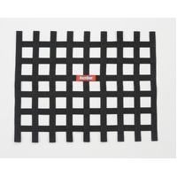 RaceQuip Black Ribbon Window Net