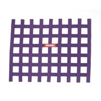 RaceQuip Purple Ribbon Window Net