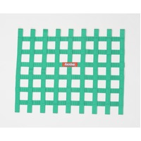 RaceQuip Green Ribbon Window Net