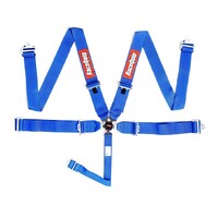 RaceQuip Blue SFI CAMLOCK 5pt PD Lap Seat Belt