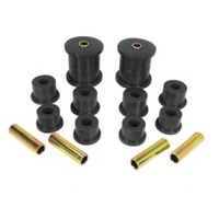 Rugged Ridge Rear Leaf Spring Bushing Kit Black 84-01 CherokeeXJ