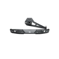 Rugged Ridge 18-22 Jeep Wrangler (JL) Rubicon/Spt 2dr HD Rear Bumper w/Swing Out Tire Carrier - Blk