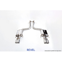 Revel Medallion Touring-S Catback Exhaust - Dual Muffler / Quad Tip / Rear Section 16-17 Lexus GS F