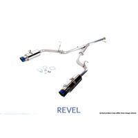 Revel Medallion Touring-S Catback Exhaust - Dual Muffler/ Blue Tip 90-99 Mitsubishi 3000GT VR4