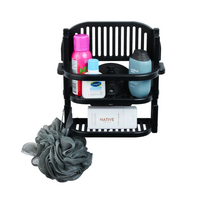 SeaSucker Shower Caddy - Black