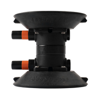 SeaSucker 4.5in. Double Tap - Black (SeaSuckers are Back to Back)