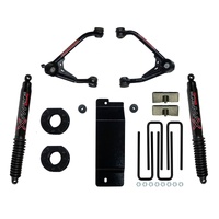 Skyjacker 2007-2013 GM 1500 4WD 3.5-4in UCA Lift Kit w/Rear Black Max B8500 Shocks