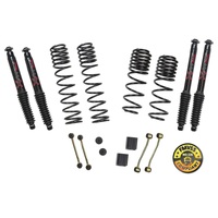 Skyjacker 2018 Jeep Wrangler Rubicon (JL) 2DR 2in-2.5in Suspension Lift Kit w/Black Max Shocks