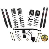 Skyjacker 2018 Jeep Wrangler (JL) 2DR 3.5in Suspension Lift Kit w/Black Max Shocks