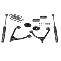 Superlift 14-18 Chevy Silv 1500 2WD 3.5in Lift Kit w/ Alum/Stamped Steel Control Arms & Rear Shocks