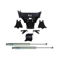 Superlift 05-23 F-250/350 4WD Dual Steering Stabilizer Kit w/ Bilstein Shocks - No Lift Required