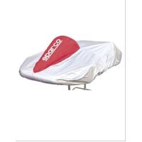 Sparco Kart Cover Silver/Blue