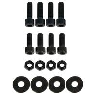 Sparco Seat Hardware Spacer Kit Bottom Mount - Black Zinc