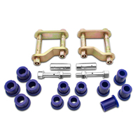 SuperPro 2005 Nissan Frontier LE Rear Greasable Shackle and Bushing Kit