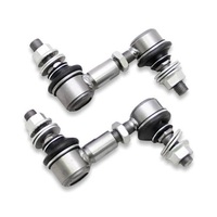 SuperPro 2004 Mazda RX-8 Base Rear HD Adjustable End Link Set (10mm Studs 85mm-100mm Length)