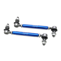 SuperPro 2013 Scion FR-S Base Front HD Adjustable End Link Set (12mm Studs 210mm-260mm Length)