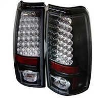 Spyder Chevy Silverado 1500 99-02 (Not Fit Stepside) LED Tail Lights Blk ALT-YD-CS99-LED-BK