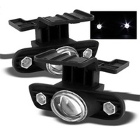 Spyder Chevy Silverado 99-02/ Suburban 00-06 Halo Projector Fog Lights w/swch Clear FL-P-CS99-HL