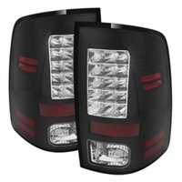 Spyder Dodge Ram 1500 13-14/Ram 2500 13-14 LED Tail Lights LED Model only - Blk ALT-YD-DRAM13-LED-BK