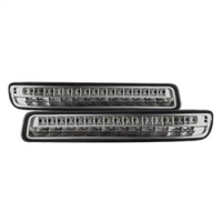 xTune 99-06 GMC Sierra (Excl Denali) Full LED Bumper Lights - Chrome (CBL-GSI99-LED-C)