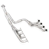 Stainless Works 2020-21 Silverado HD 6.6L 2in Long Tube Header Kit Factory Connect