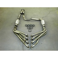 Stainless Works Chevy/GMC Truck 1999-02 Headers 4WD with Converters