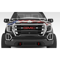 Stampede 2014-2018 GMC Sierra 1500 Vigilante Premium Hood Protector - Flag