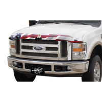 Stampede 2007-2017 Ford Expedition Vigilante Premium Hood Protector - Flag