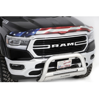 Stampede 2009-2018 Dodge Ram 1500 Excludes Rebel Models Vigilante Premium Hood Protector - Flag